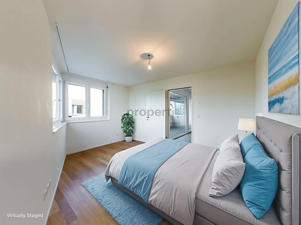 Appartement de jardin unique de 4,5 pièces à Laufen, canton de BL