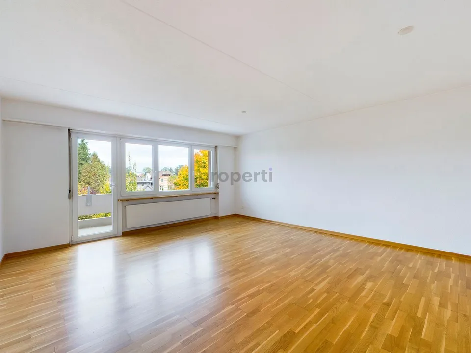Wohnung mit Aussicht ins Grüne