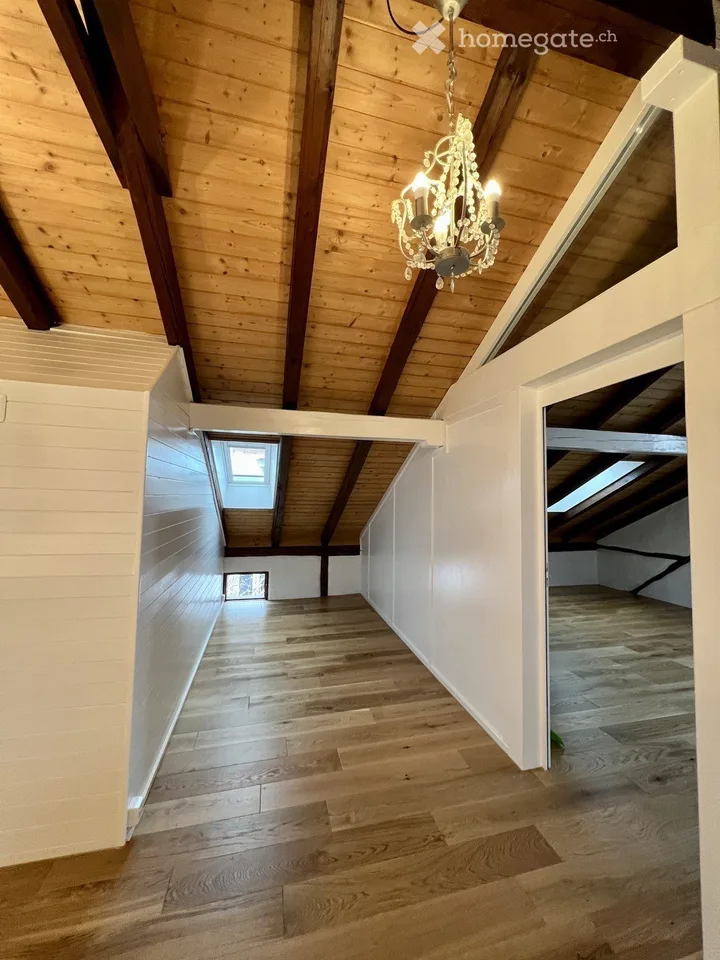 Renovated attic apartment near Stäfa Rebberg Lattenberg