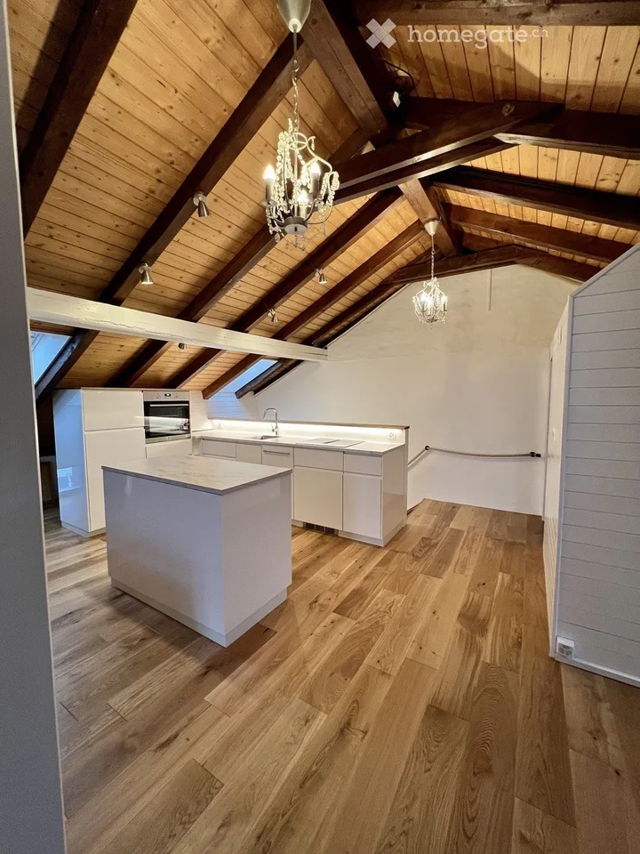 Renovated attic apartment near Stäfa Rebberg Lattenberg