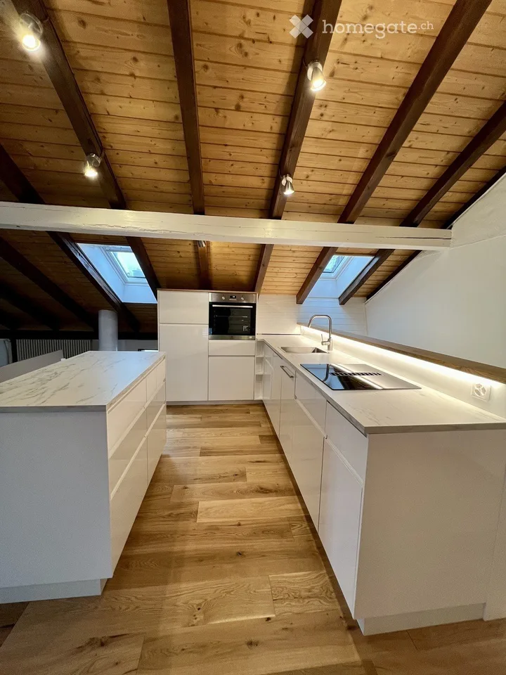 Renovated attic apartment near Stäfa Rebberg Lattenberg