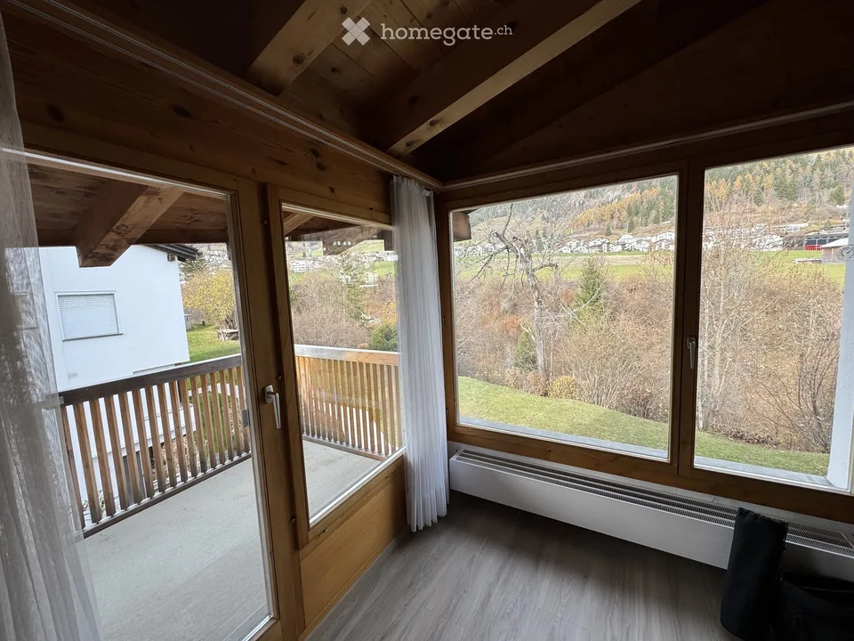 Ruhige Dachwohnung in Flims Waldhaus mit Aussicht