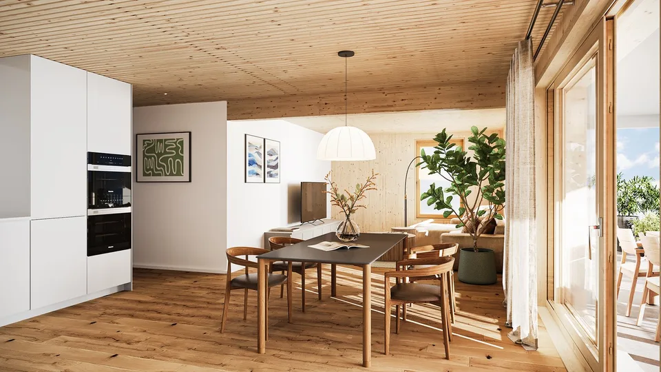 Gesundes, modernes Wohnen in 3.5-Zimmer-Neubau-Wohnung an ruhiger Lage in Wittenwil