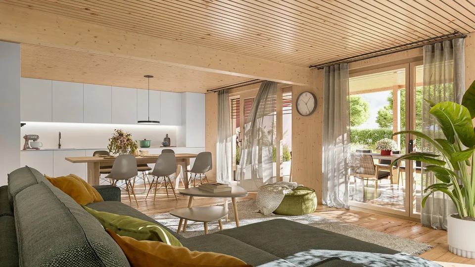Gesundes, modernes Wohnen in 4.5-Zimmer-Neubau-Wohnung an ruhiger Lage in Wittenwil