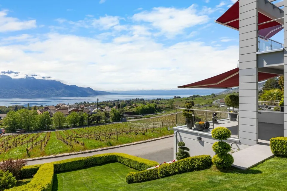 Villa Moderne avec vue panoramique sur le Leman