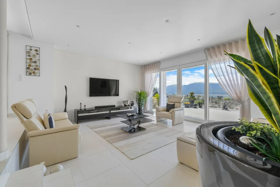 Villa Moderne avec vue panoramique sur le Leman
