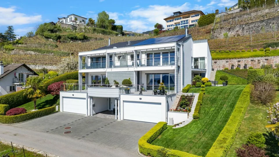 Villa Moderne avec vue panoramique sur le Leman