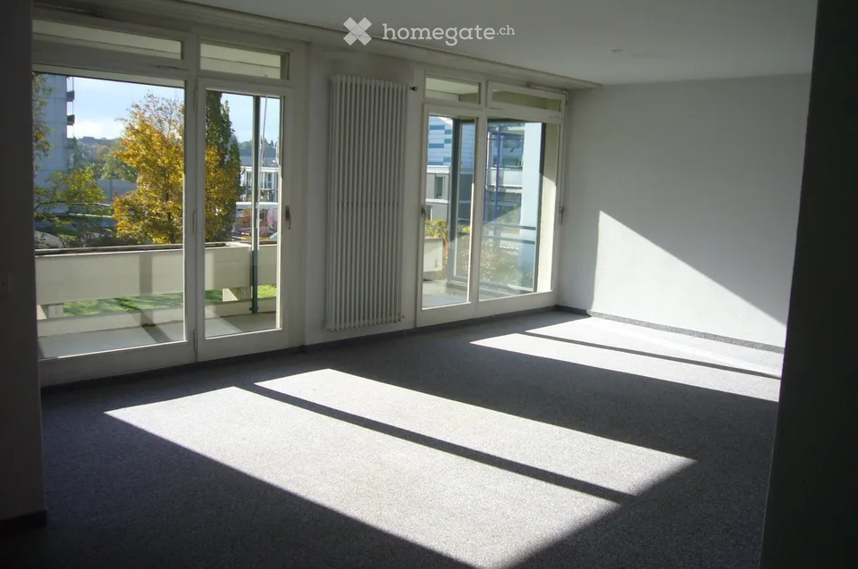 Helle 2.5-Zimmer-Wohnung mit Balkon und schöner Aussicht in Aarburg