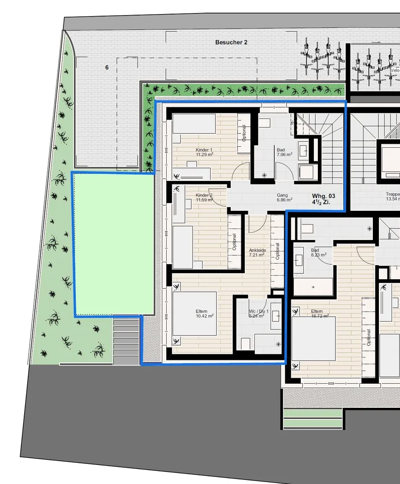 Première Occupation : Appartement Maisonnette 4,5 Pièces - Nouveau Bâtiment à Hersberg