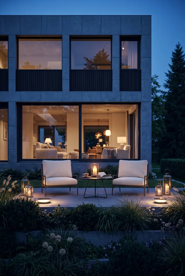 Architecture et beaux volumes | Villa C du projet Pra Vinea à Corminboeuf