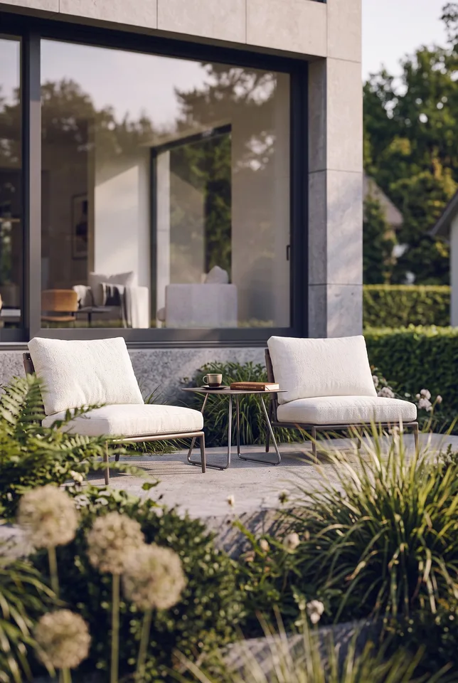 Architecture et beaux volumes | Villa C du projet Pra Vinea à Corminboeuf