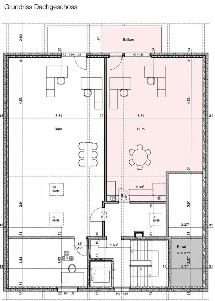 Modernes Büro zu Vermieten / Preis inkl. Strom