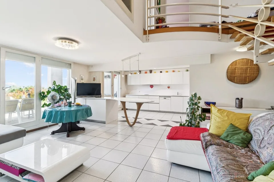 Duplex avec vue exceptionnelle sur le lac - Une terrasse sur le Léman