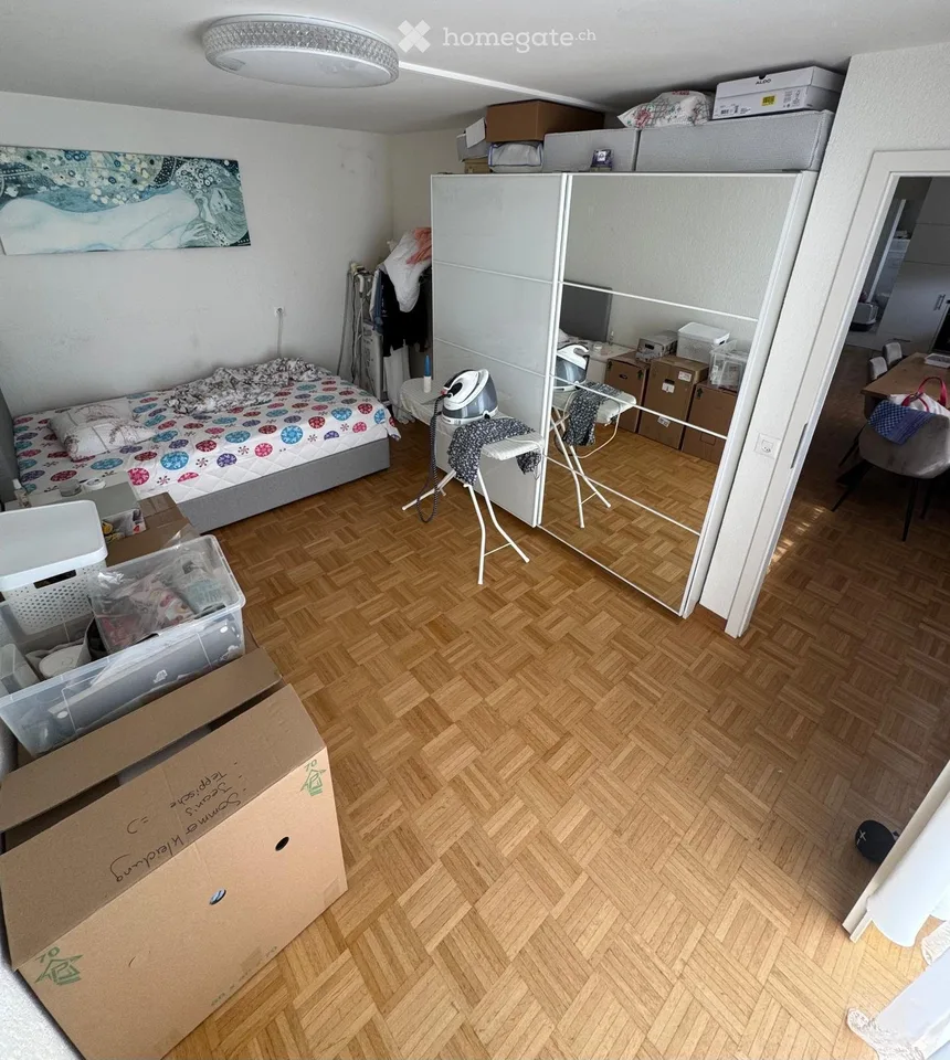 2-Zimmer-Gartenwohnung in Bottmingen – 55 m², Gartensitzplatz & Parkplatz