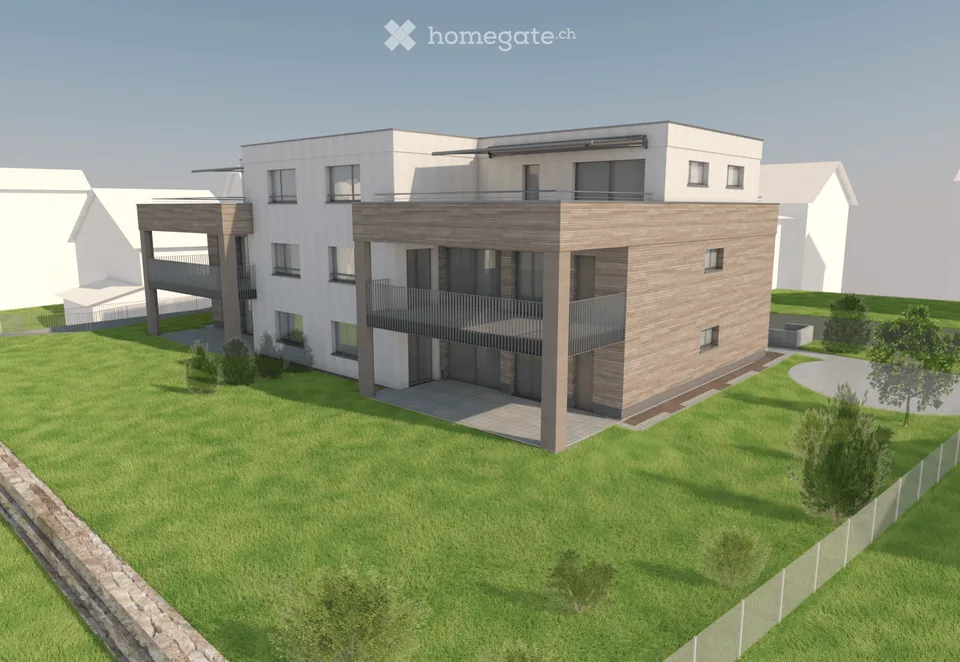 Appartement neuf de 4,5 pièces au 1er étage (sud-ouest) à Wil SG