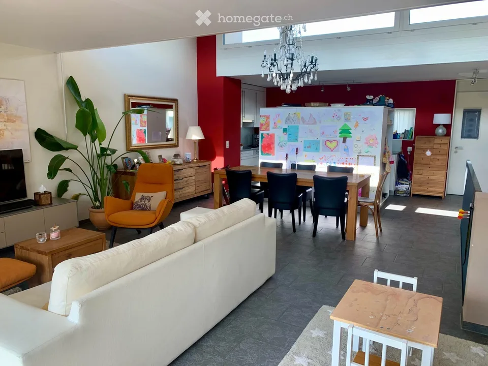 4.5 Zimmer Maisonette-Attikawohnung mit Weitsicht