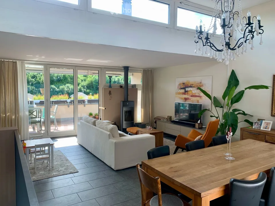 4.5 Zimmer Maisonette-Attikawohnung mit Weitsicht