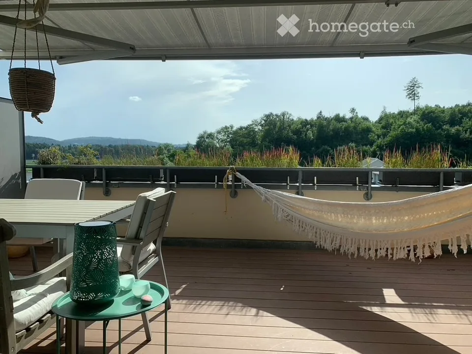 4.5 Zimmer Maisonette-Attikawohnung mit Weitsicht