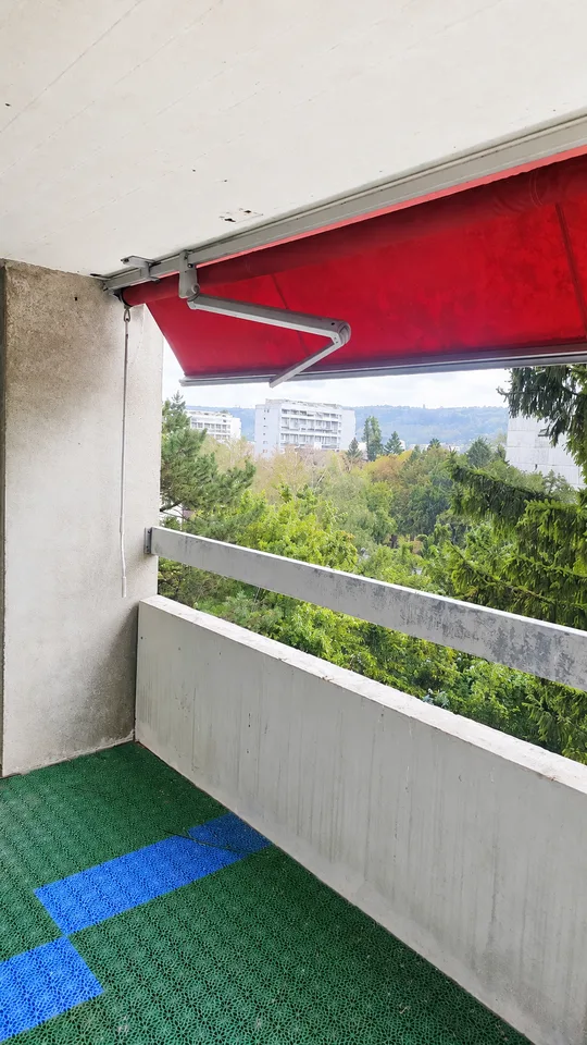 Helle 3.5-Zimmer-Wohnung mit Balkon und herrlichem Ausblick in Nidau