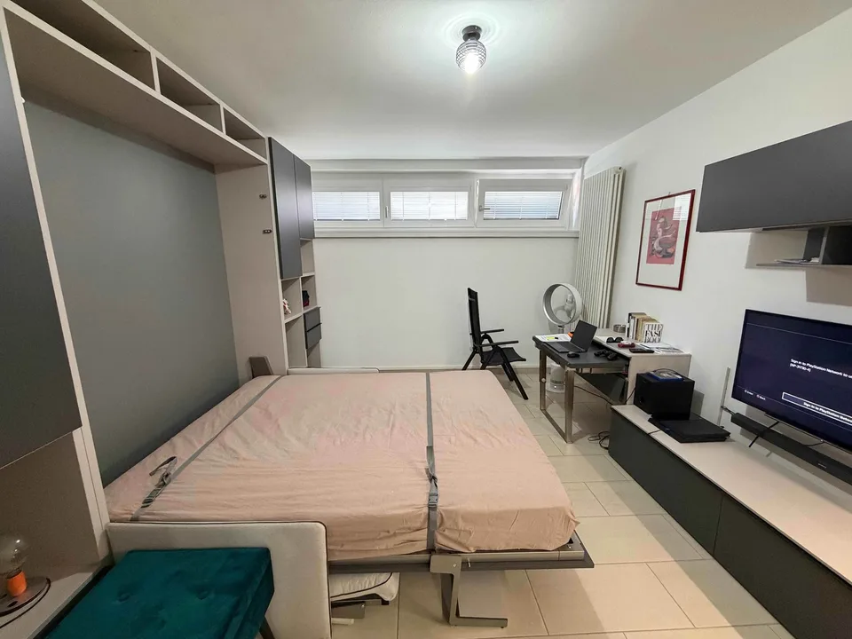 Cozy 1.5-room apartment with lake view in Melide