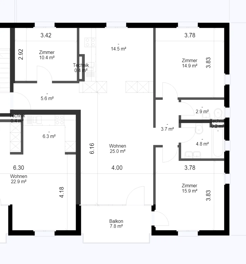 Bright 4.5-room apartment with spacious floor plan in Hausen am Albis