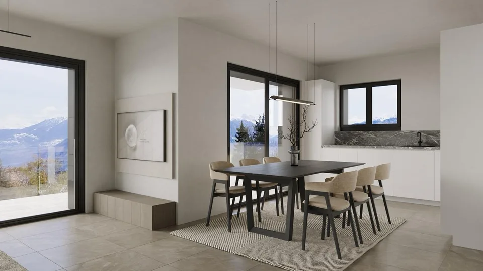 New 3.5-room apartment with terrace and private garden in Crans-Montana