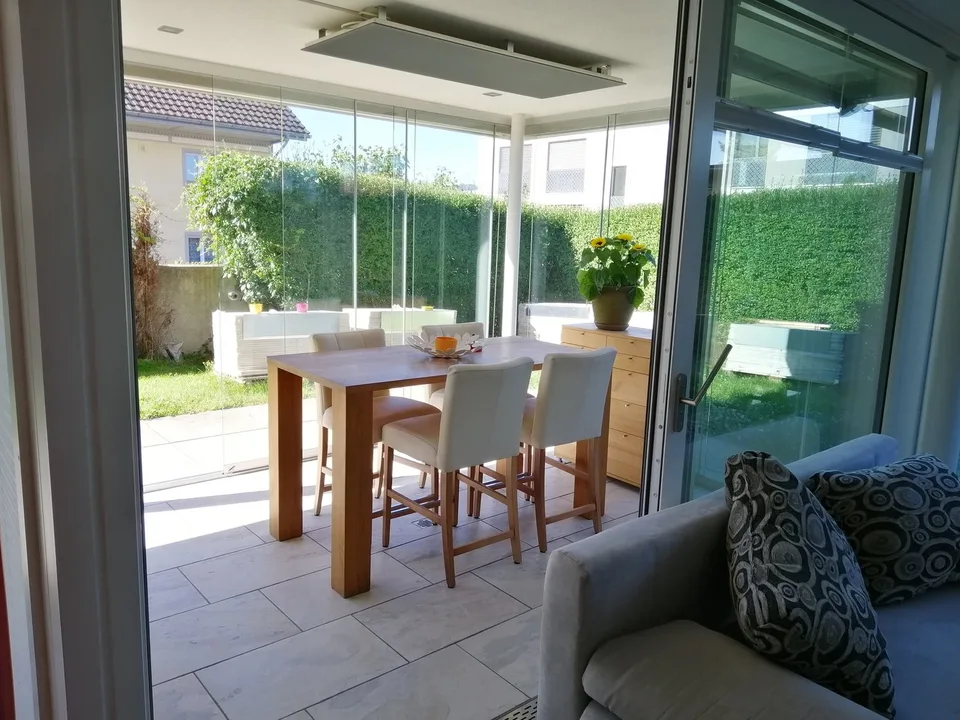 4.5-room apartment with 170 m² garden area