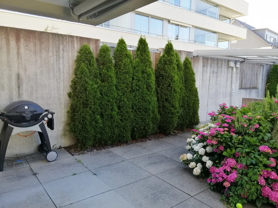 4.5-room apartment with 170 m² garden area