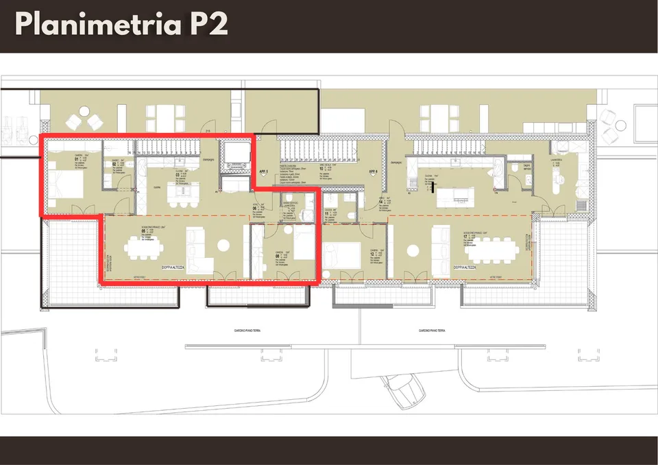 MERAVIGLIOSO DUPLEX DI 4.5 LOCALI CON GIARDINO PRIVATO A BOSCO LUGANESE PPP5