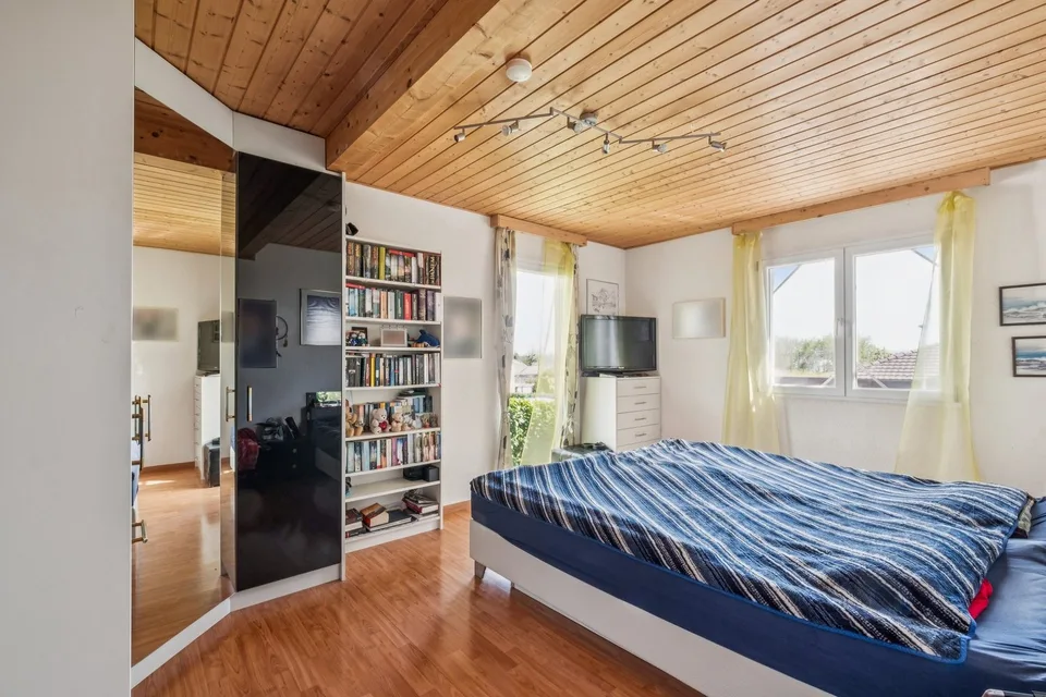 Detached living with 160 m², garden and far-reaching views