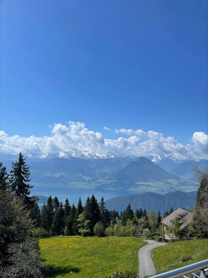 Moderne 4.5-Zimmer-Duplex-Wohnung mit Bergblick in Rigi Kaltbad