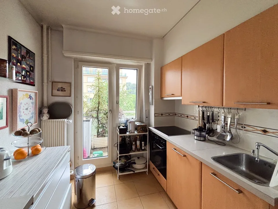 Charming attic apartment with lake view