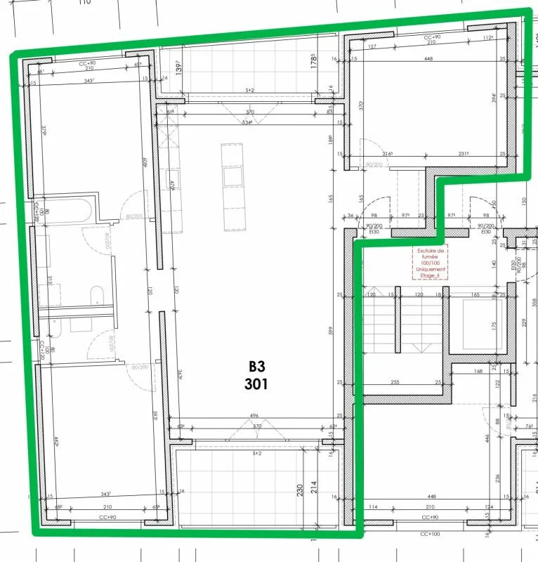 New 4.5-room apartment on the 2nd floor in Farvagny