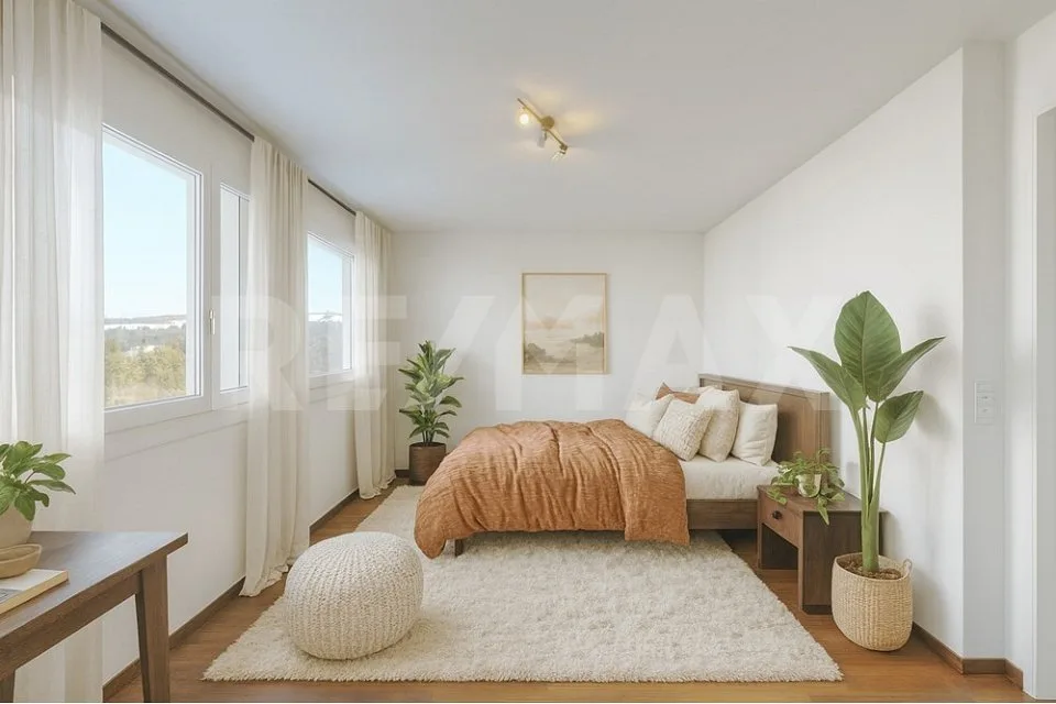 5.5-room attic apartment with sun terrace - near St. Gallen, far from everyday life