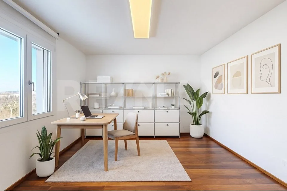 5.5-room attic apartment with sun terrace - near St. Gallen, far from everyday life