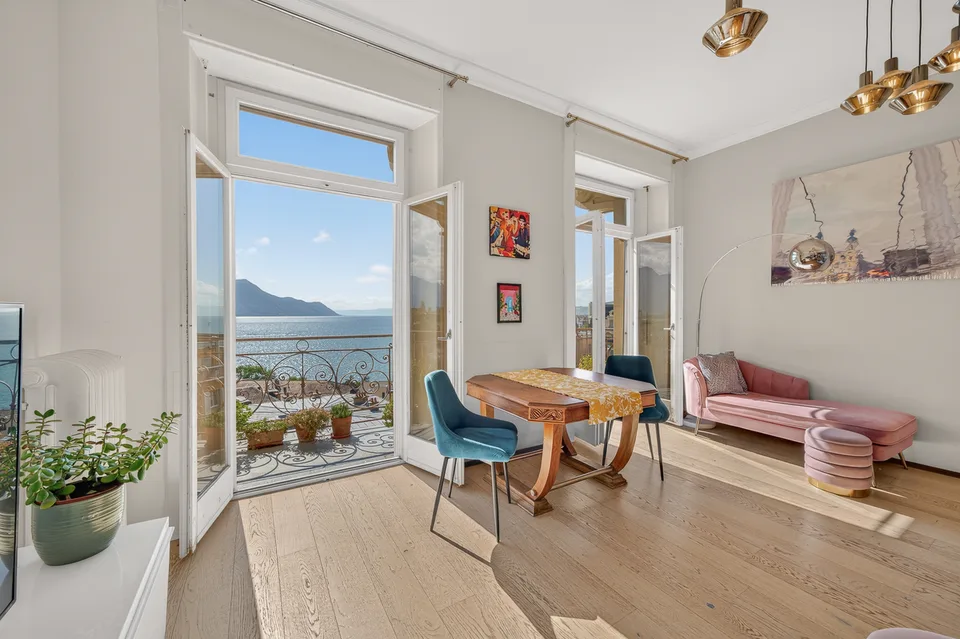 Élégance et panorama au coeur de Territet - Montreux Disponible de suit