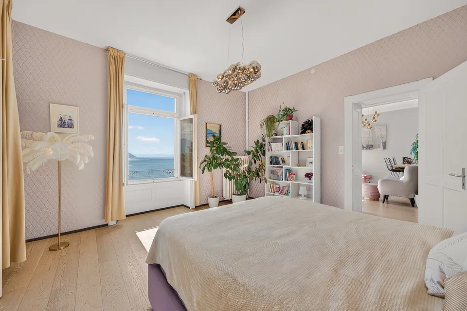 Elegance and panorama in the heart of Territet - Montreux Available immediately