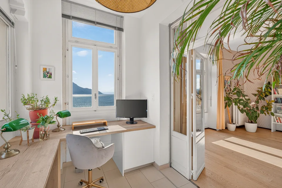 Elegance and panorama in the heart of Territet - Montreux Available immediately