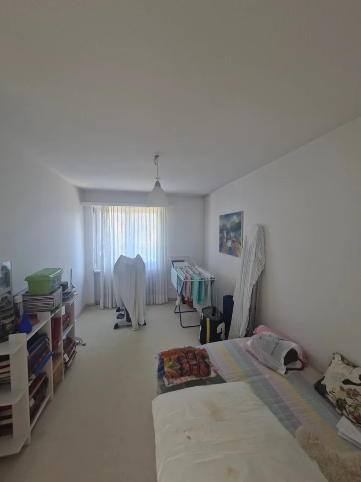 Appartamento attico di 6 locali attraente con camino e vista sul verde