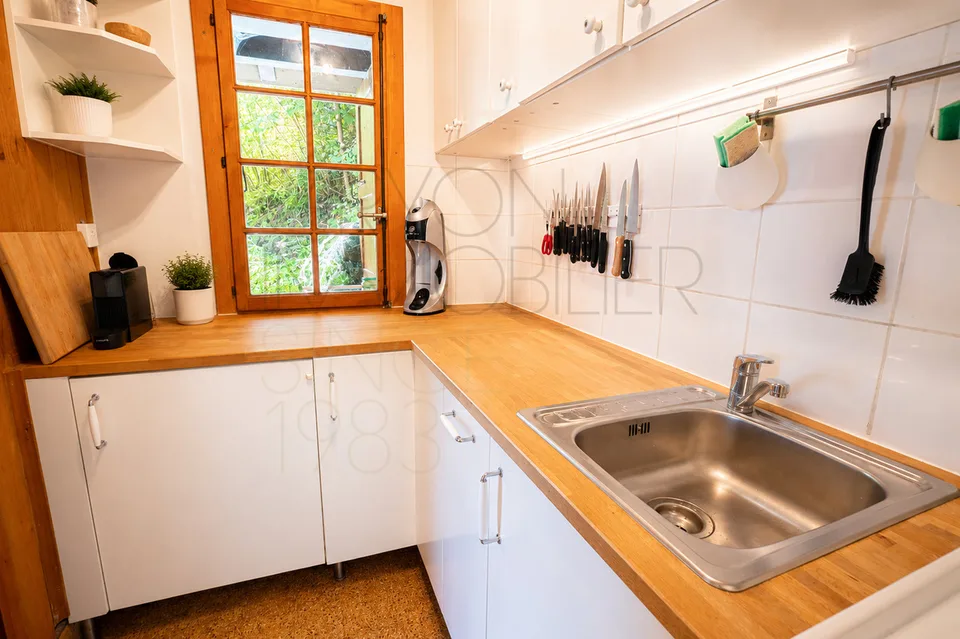 Chalet de 4,5 pièces à rénover à Gryon, vue et calme