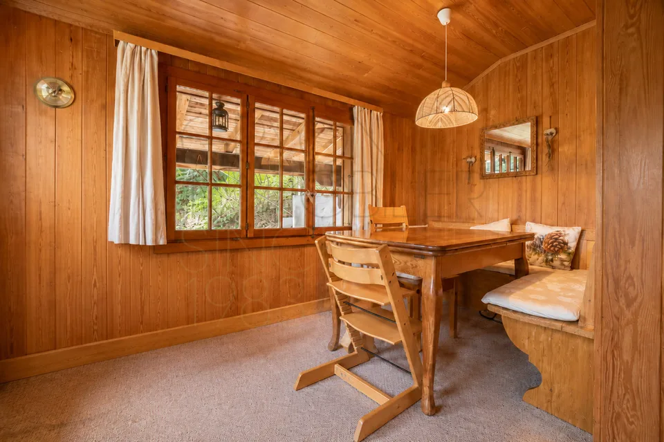 Chalet de 4,5 pièces à rénover à Gryon, vue et calme
