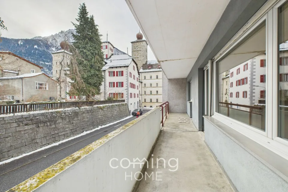 Interessante 4.5 Zimmer Wohnung in Brig mit Balkon und Lift sowie Renovationspotenzial