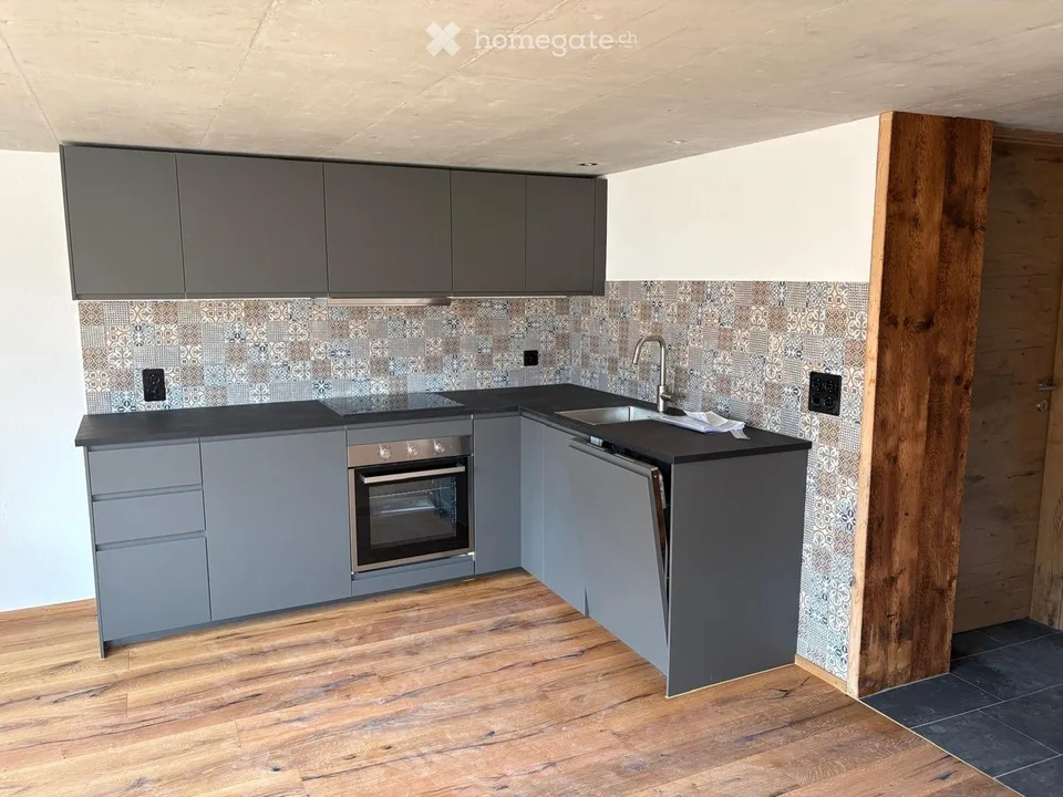 Wohnen in der Surselva - 2-Zimmer-Wohnung in Trun
