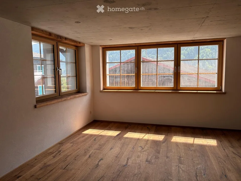 Living in the Surselva - 2-room apartment in Trun