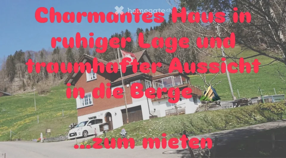 Charmantes 4 1/2 Zimmer Haus an ruhiger Lage