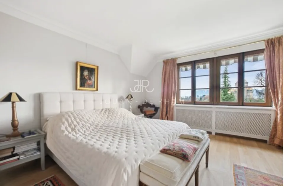 Vufflens-le-Château | Magnifica villa vaudese rinnovata con vista libera