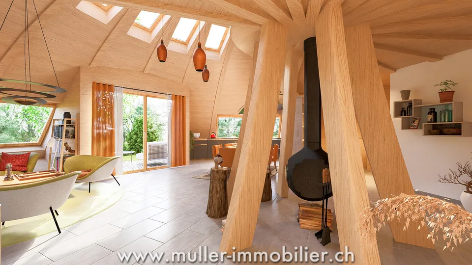 Einzigartige Villa für Liebhaber der Freiburger Dörfer, Domespace