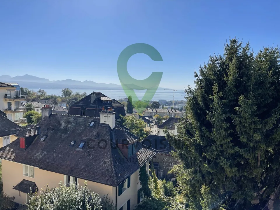 DUPLEX DE 5.5 PIECES DANS PETITE COPROPRIÉTÉ