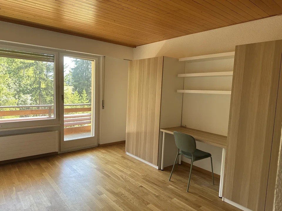Joli studio proche du centre de Crans à louer à l'année
