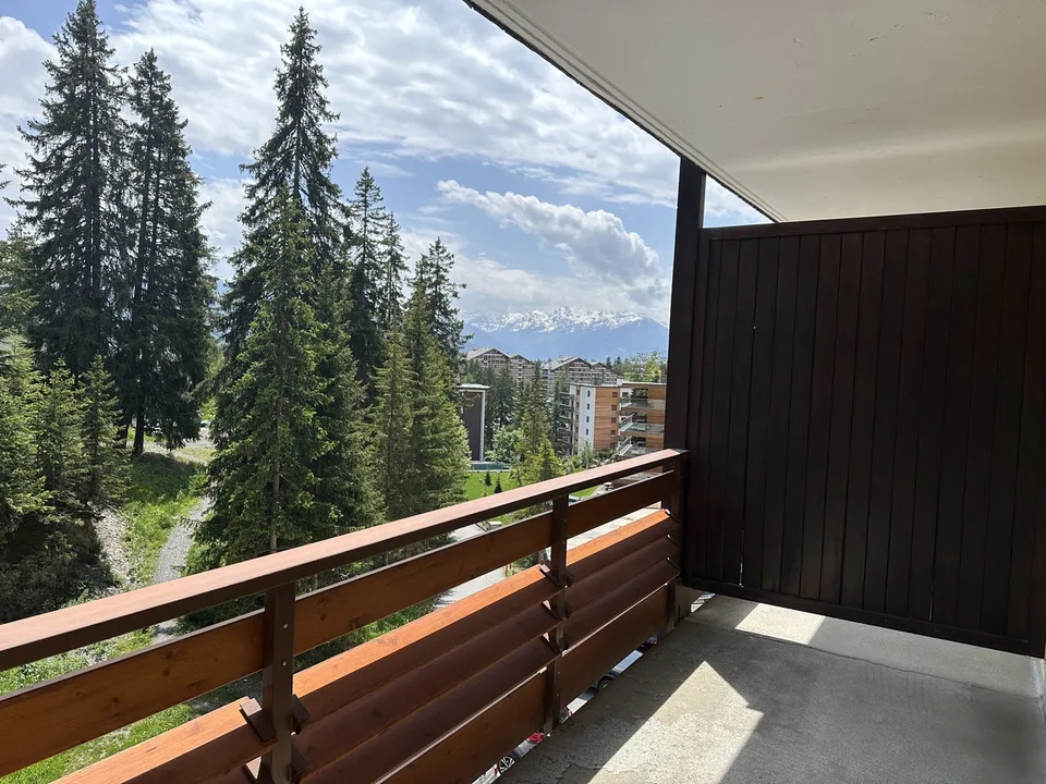 Joli studio proche du centre de Crans à louer à l'année